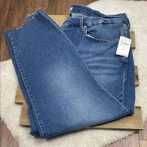 Good American NWT Good Legs Cigarette Indigo 613